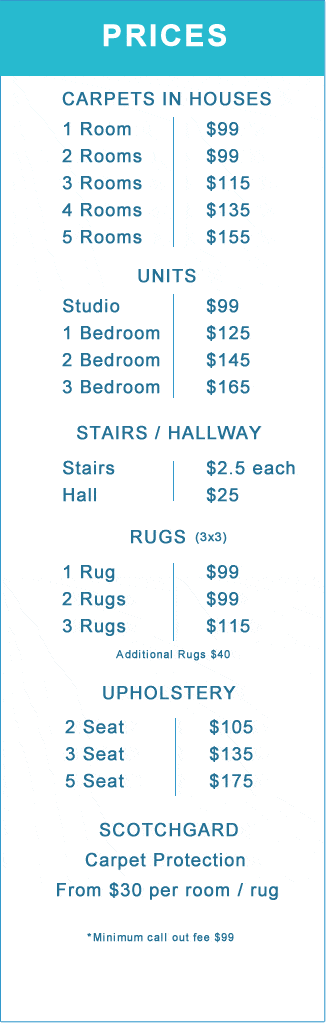 Carpet Cleaning Prices